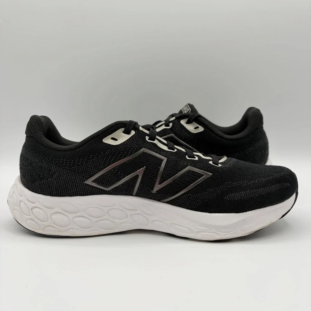New Balance Fresh Foam 680v8 W680LK8 Black White Women 8.5 Men 7
